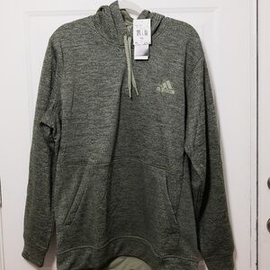Green Adidas Men's XL Hooded Sweatshirt New With Tags